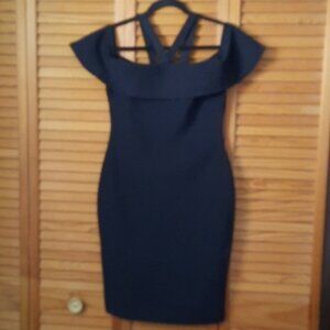 Maketina Black NWT Off the Shoulder Bandage Bodycon Cocktail Party Dress Size L